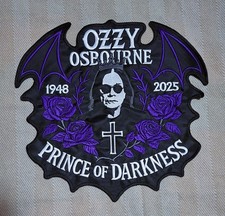 BACKPATCH / RÜCKENAUFNÄHER -- OZZY OSBOURNE...