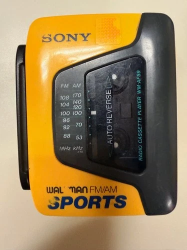 VINTAGE Sony Sports Walkman Cassette Player