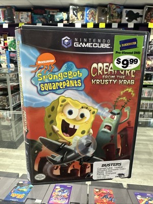 SpongeBob SquarePants Creature From The Krusty Krab - Nintendo GameCube Complete