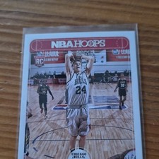 Panini 2017-18 NBA Hoops Lauri Markkanen #257 Rookie Chicago Bulls NBA