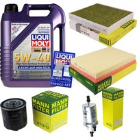 Inspektionskit Filter Liqui Moly ÖL 5L 5W-40 FüR Vw Polo 9N_ 1.4 16V 1.6 9A4