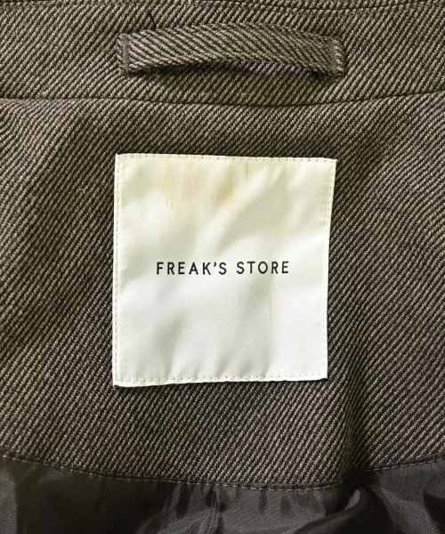 FREAK'S STORE Balmacaan Coats Brown L 2200712042017 - product detail image 3
