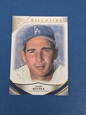 2019 Topps Gallery Hall of Fame #HOFG-14 Sandy Koufax Dodgers BASEBALL Card 4H