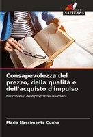 Consapevolezza Del Prezzo, Della Qualità E Dell'acquisto D'impulso Cunha Buch