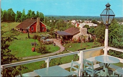 Vintage Postcard Evans Farm Inn McLean Virginia J5