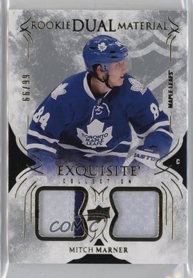 2016 Black Diamond Exquisite Rookie Dual Materials 66/99 Mitch Marner #RD-MM 6b5