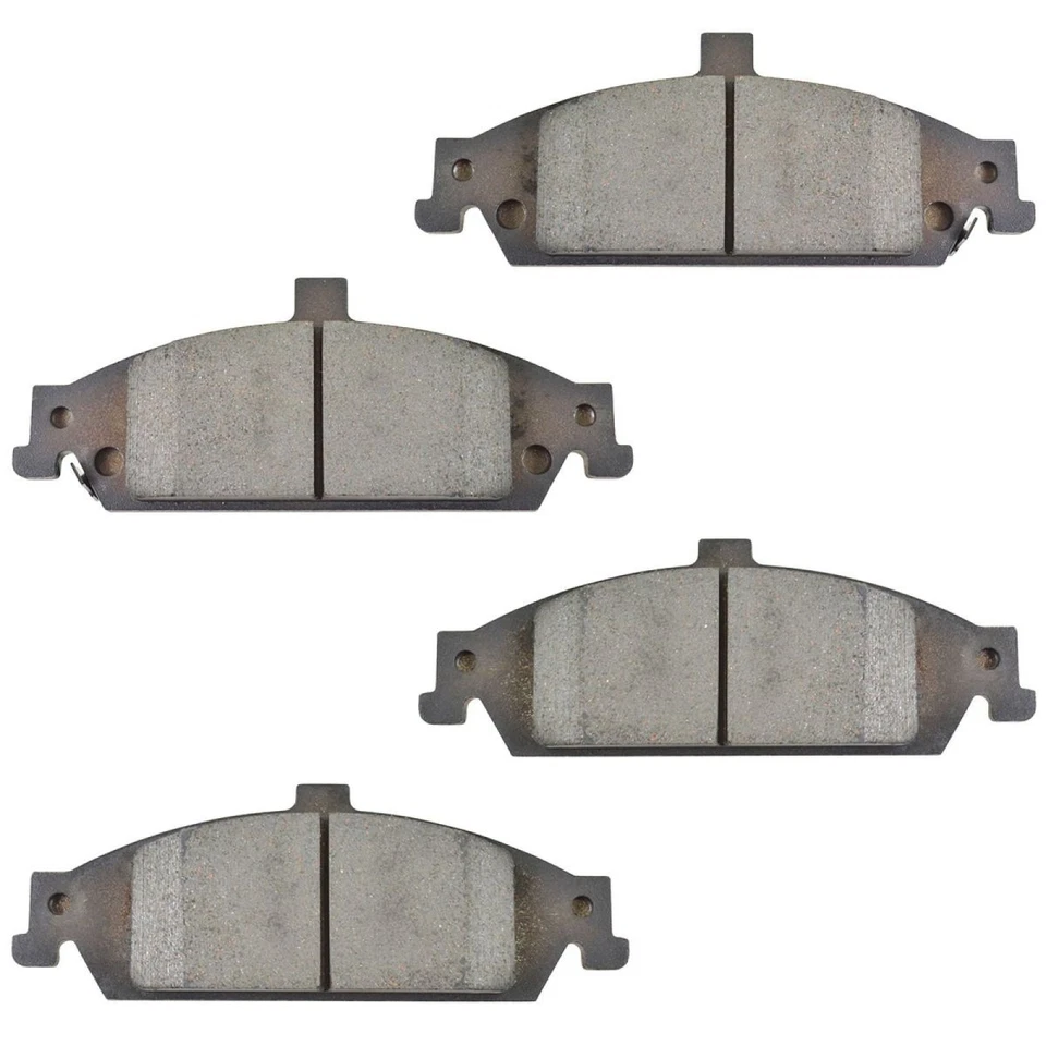 Kit de tambor y zapata de cerámica de rotor de freno delantero y trasero para Chevy Pontiac nuevo Foto 4 de 4