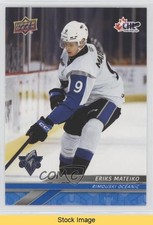 2024-25 Upper Deck CHL Blue Eriks Mateiko #106 READ 0kv2