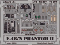 Eduard Accessories 73207 - 1:72 F-4B/N Phantom Ii - ÄTzsatz - Neu
