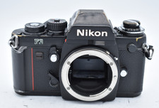 Nikon F3 35mm Film SLR Camera Body, Black with DE-2 Prism Finder