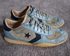 VTG 70s/80s Converse Targa Running Shoes Men's Size 8 Blue Navy Suede - 7F 03 07