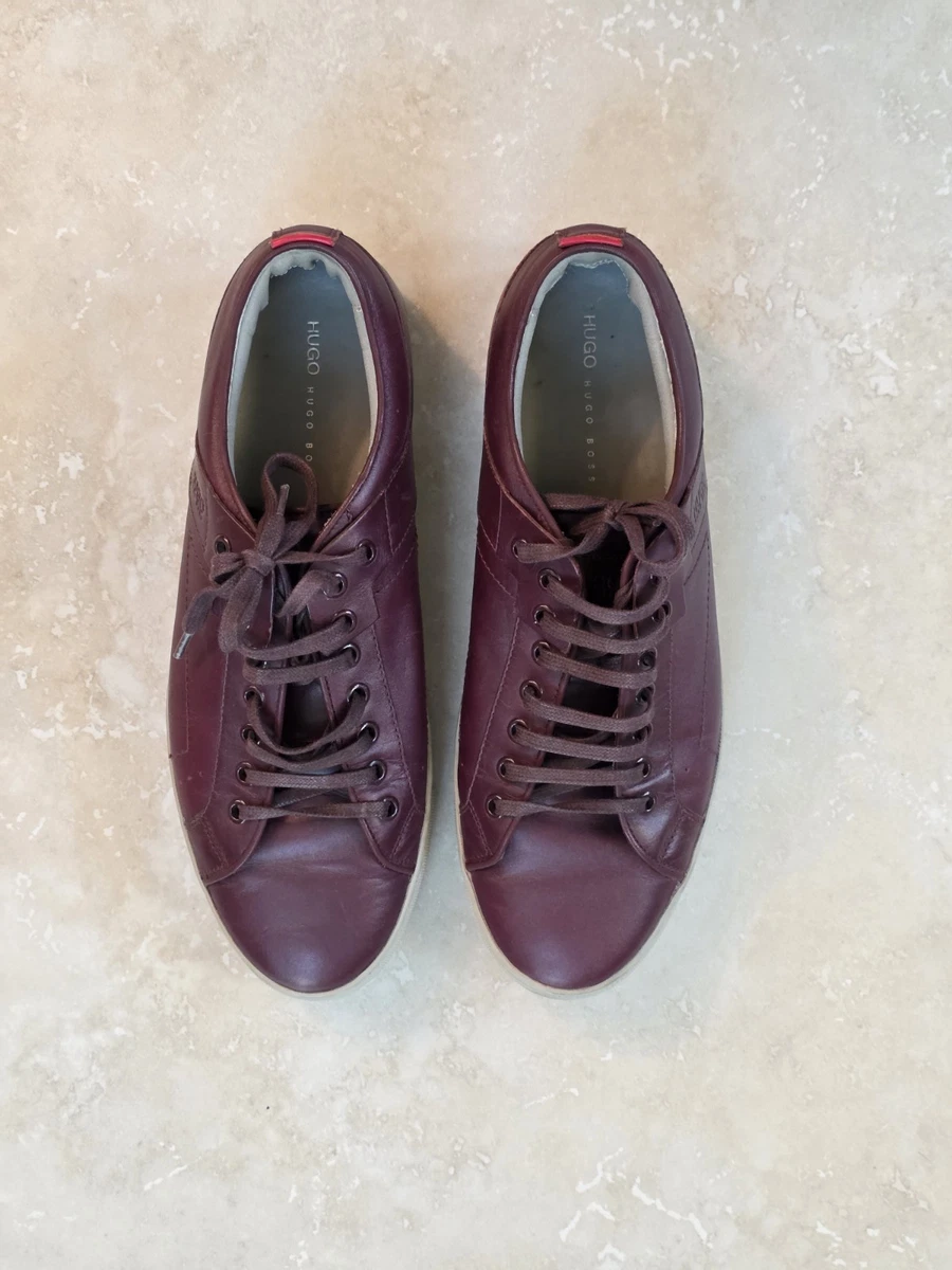 HUGO BOSS Leather Upper Red Casual Shoes for Men for sale | eBay