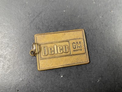General Motors Delco Lost Key Ring Mailbox Drop