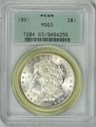 1891  PCGS  MS63  OGH  *  Better Date Morgan Dollar  *  PHILLY MINT * #9494256