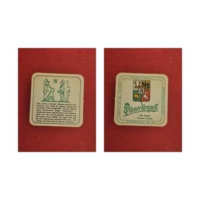 Pilsner Urquell ....: Tomorrow you go to Podkorec. brewery beer mat beer