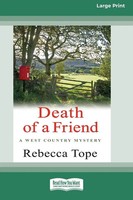 Death Of A Friend Rebecca Tope Taschenbuch Kartoniert / Broschiert Englisch 2014