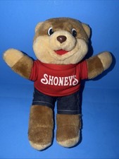 1986 Shoney Bear Vintage Shoneys Plush Stuffe...
