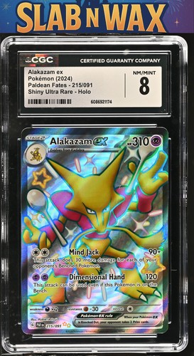 Alakazam ex graded CGC 8 for sale on eBay