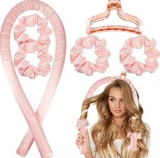 Satin Heatless Curling Set Hair Curler for 1 Count Pack of 1
