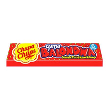 80840237 Chupa Chups Guma Balonowa Truskawka 27,6g VAN MELLE