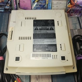 Sega Dreamcast Console System & Crazy Taxi Game (Disc Only) & Cables WORKS GREAT