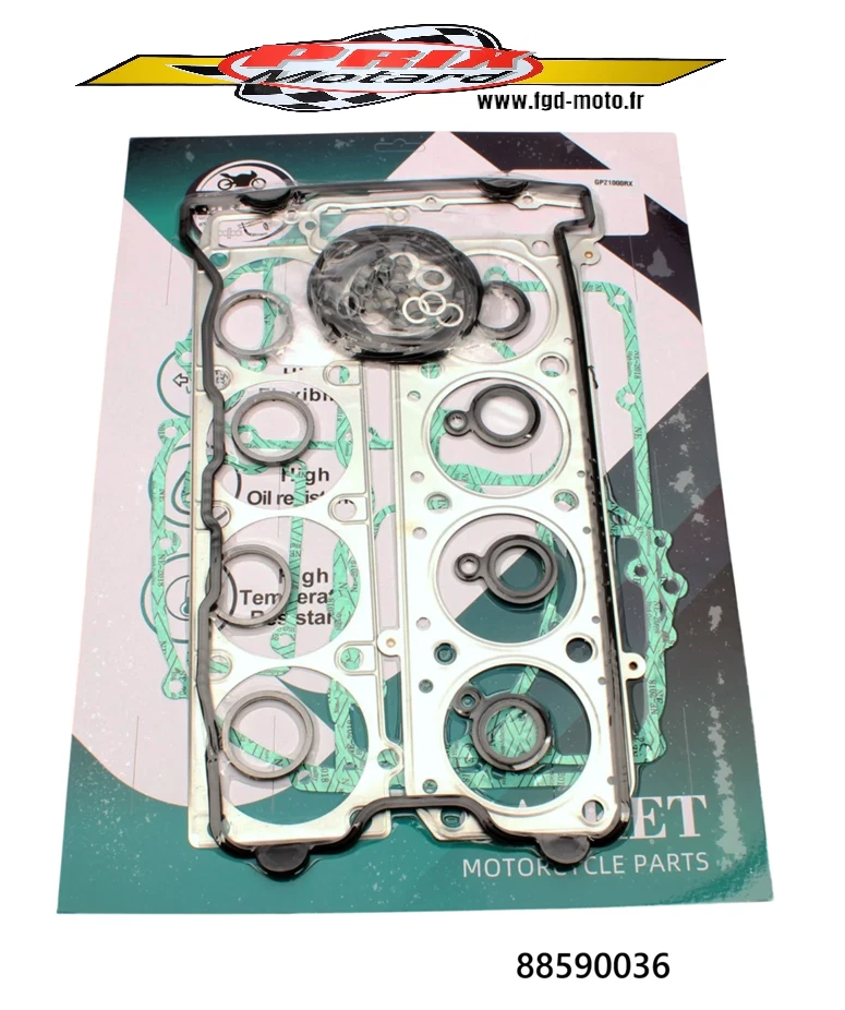 KAWASAKI GPZ 1000 RX 1986/1987 POCHETTE JOINTS MOTEUR COMPLETE - Photo 1/1