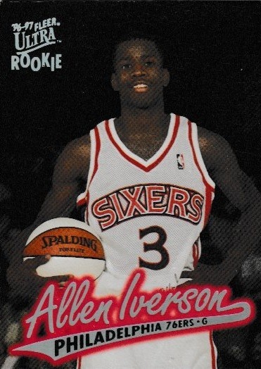 1996-97 Fleer Ultra - Allen Iverson #82 (RC)