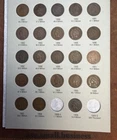45 Coin Indian Head Cent Partial Set Lot 1859-1909 in Whitman Album