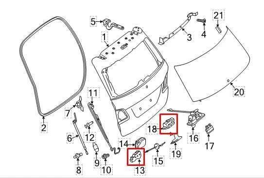 Actuador de bloqueo de pestillo de tapa de maletero trasero Mercedes-Benz ML350 2012-2015 204-740-13-00 Foto 2 de 4