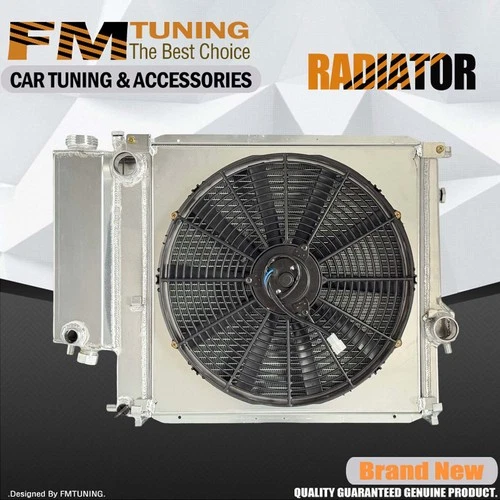 3Row Radiator+Fan Shroud For 1991-2000 BMW Z3 318ti 318is 318i 2.0L 1.9L MT 1295