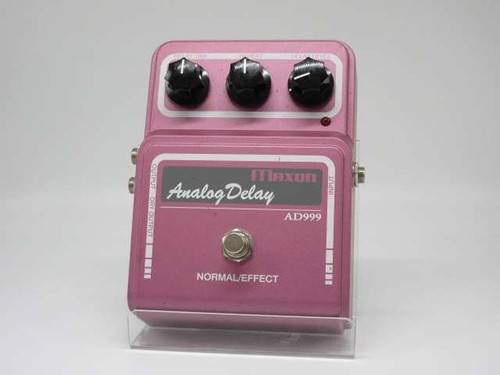 Maxon AD-900 Analog Delay Guitar Effects Pedal AD900 Pink Effector Stompbox