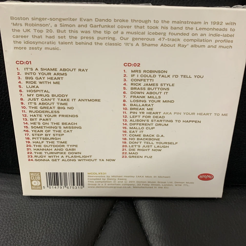 2CD The Lemonheads LAUGHING ALL THE WAY TO THE CLEANERS Best Of . SEALED - Image 2 of 2