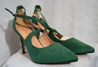 Coleter green suede look high heel pumps for women size 10.5 new nb — photo 1