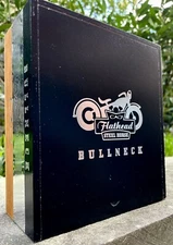 CAO Flathead Steel Horse Bullneck Empty Cigar Box