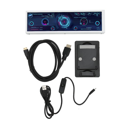 PC Sensor Panel Display 8.8 Inch CPU Hardware Temperature Monitor - Picture 15 of 23