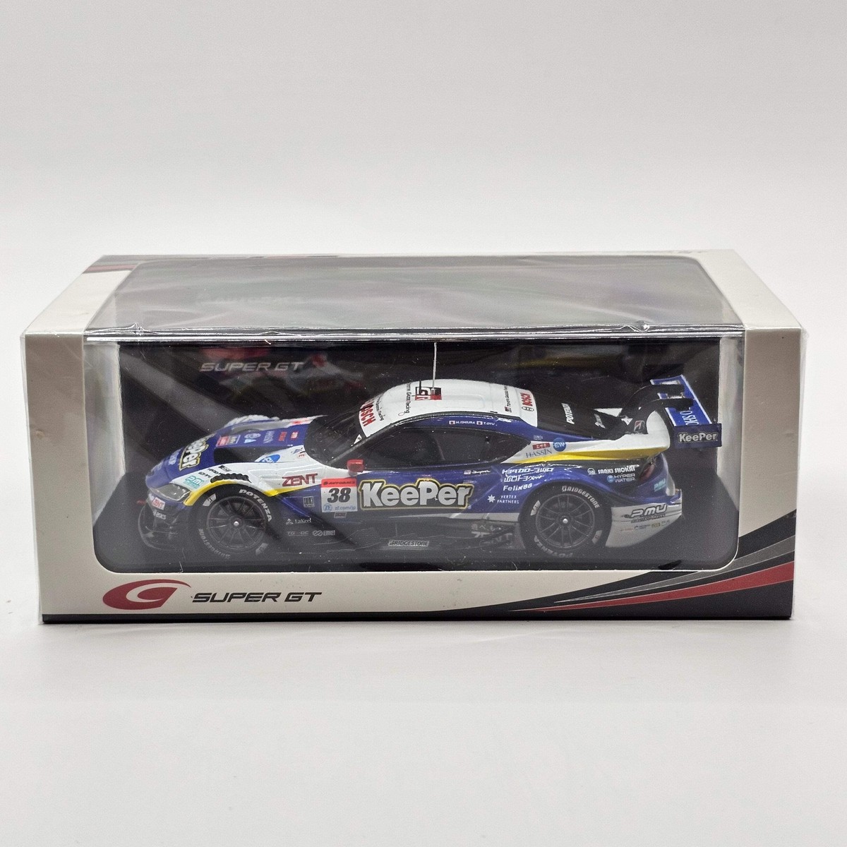 キーパートムス LC500 SUPER GT 2017 TOM'S エブロ SUPER GT GT500 2017 KEEPER TOM'S LC500 NO.37 1/43 EBBRO エブロ