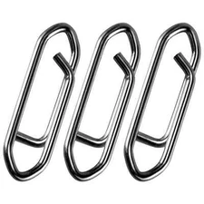 Alwonder 50PCS Fishing Power Speed Clips, High Strength Stainless Steel Speed Cl