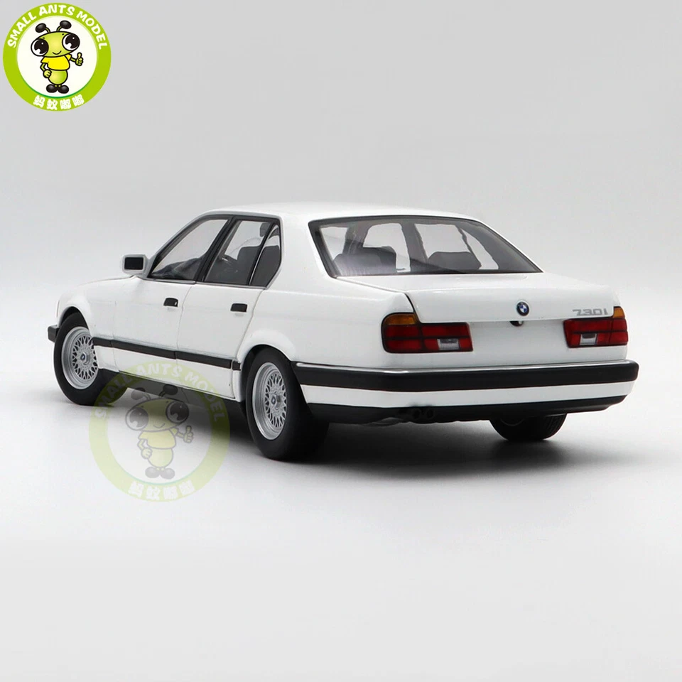 1/18 BMW 730i E32 1986 Minichamps White Diecast Model Toy Car Gifts For Father - Image 3 of 4