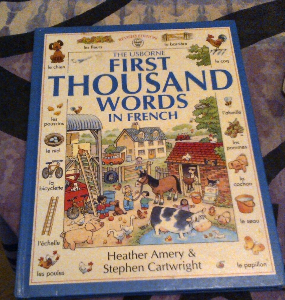 First Thousand Words by Heather Amery (Hardback, 1995)