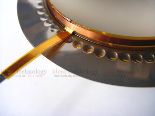 2x Replacement Diaphragm Repair Kit For VC 44.4mm 1.75 inch 8 ohm Driver - Picture 3 of 3