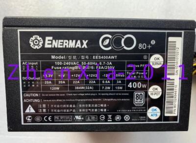 1PC Used ENERMAX EES400AWT 400W 80PLUS Power source