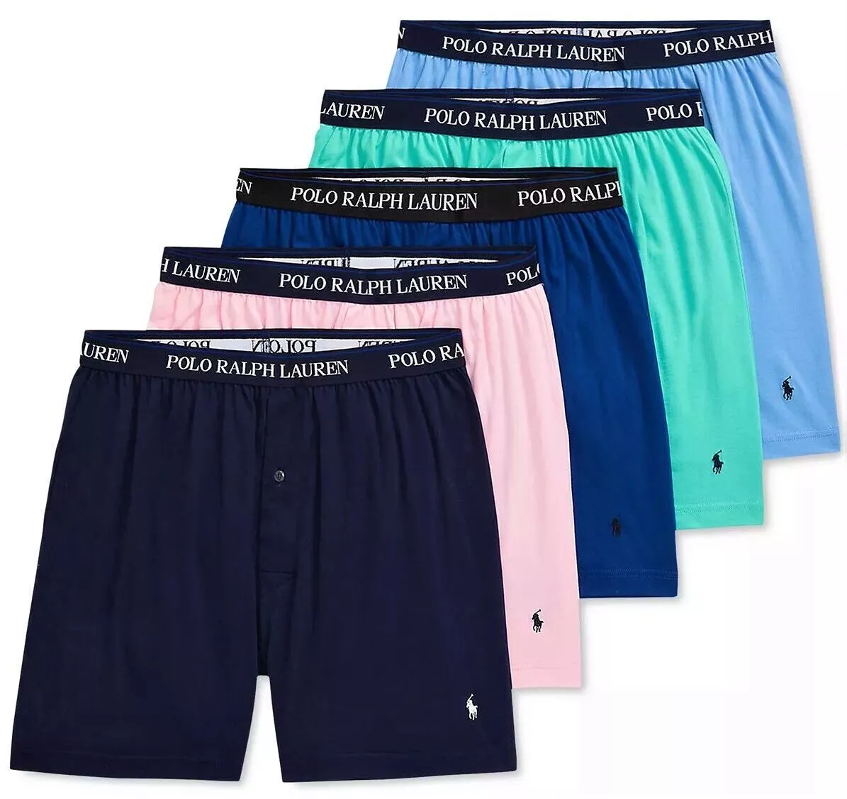 Polo Ralph Lauren KNIT BOXERS Classic Fit Reinvented 3 Pack 6 Pack  Underwear NWT