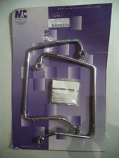 MC ENTERPRISES CHROME SADDLEBAG GUARDS NEW/UNUSED PART#MC140-45