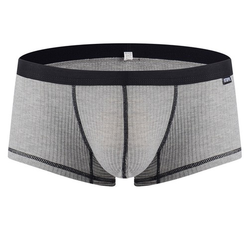 New Thread Boxer Undershorts Men Cool Breathable Panties U Pouch Daily Underwear - Picture 5 of 13