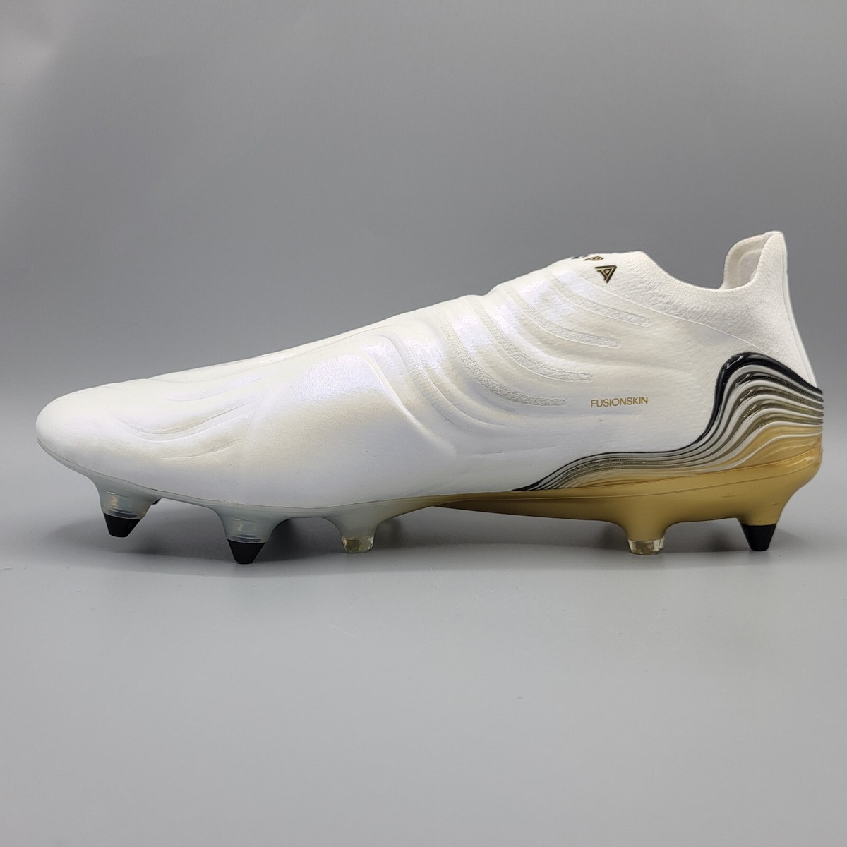 Adidas Copa Sense SG Soft Ground Cleats White Pearl Gold HP7840