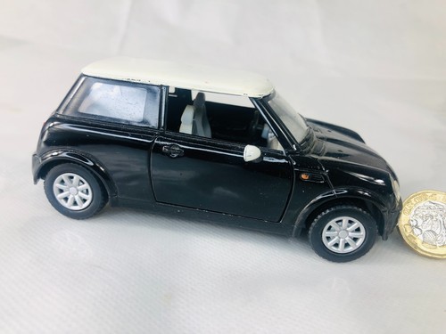 Toy Car Kinsmart Black Mini Cooper ra - Picture 5 of 8