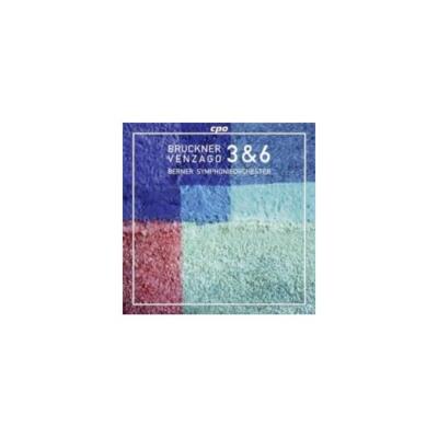 BRUCKNER/BERNER SYMPHONIEORCHESTER/VENZAGO: SYMPHONIES 3 & 6 - CD
