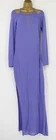 AERON BACALL LAYERED KNIT MAXI DRESS WOMENS M TECHNO BLUE RRP£725 BR  DR356
