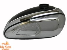 FIT FOR HOREX RESIDENT BOTTOM BLACK CHROME FUEL / PETROL TANK
