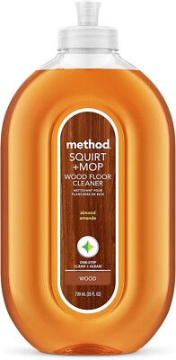 Method Squirt + Mop Hardwood Floor Cleaner, Almond, 25oz - 1 pack